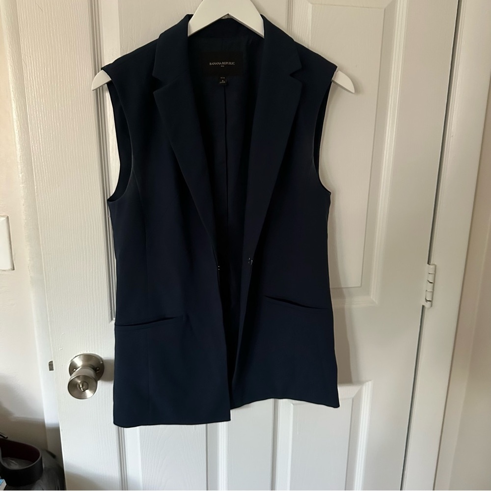 Navy Blue Vest